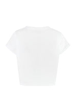 Load image into Gallery viewer, Cotton crew-neck T-shirt
