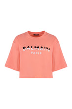 Load image into Gallery viewer, Cotton crew-neck T-shirt

