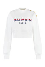 Load image into Gallery viewer, Cotton crew-neck sweatshirt
