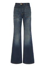 Load image into Gallery viewer, High-rise flared jeans
