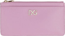 Load image into Gallery viewer, Dauphine print leather card holder
