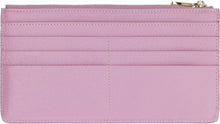 Load image into Gallery viewer, Dauphine print leather card holder
