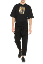Load image into Gallery viewer, Drawstring waist track pants
