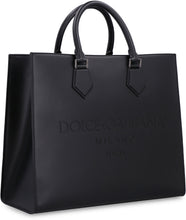 Load image into Gallery viewer, Smooth leather tote bag
