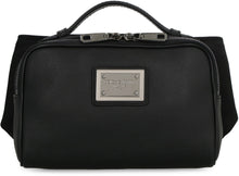Load image into Gallery viewer, Leather belt bag with logo
