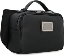 Load image into Gallery viewer, Leather belt bag with logo
