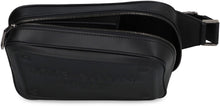 Load image into Gallery viewer, Leather belt bag with logo

