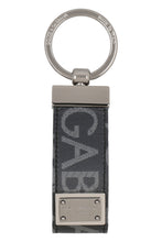 Load image into Gallery viewer, Fabric key ring with logo
