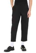 Load image into Gallery viewer, High-rise cotton trousers
