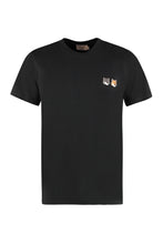 Load image into Gallery viewer, Patch detail cotton t-shirt
