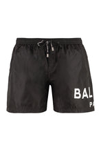 Load image into Gallery viewer, Logo print swim shorts
