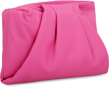 Load image into Gallery viewer, Leather clutch with logo
