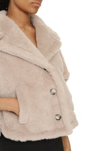 Load image into Gallery viewer, Cambusa wool blend cape coat

