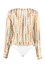 Load image into Gallery viewer, Crossover V-neck body-shirt
