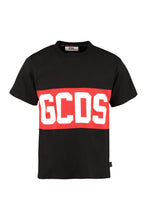 Load image into Gallery viewer, Logo detail cotton t-shirt
