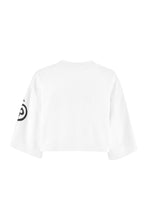 Load image into Gallery viewer, Logo print cropped t-shirt

