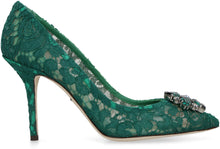 Load image into Gallery viewer, Bellucci lace pumps
