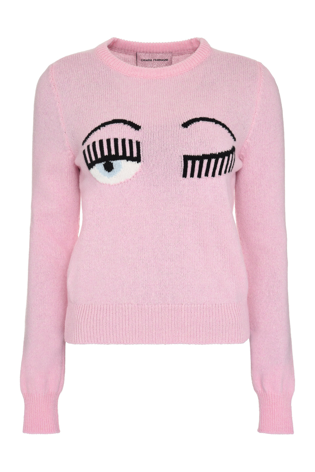 Flirting intarsia sweater
