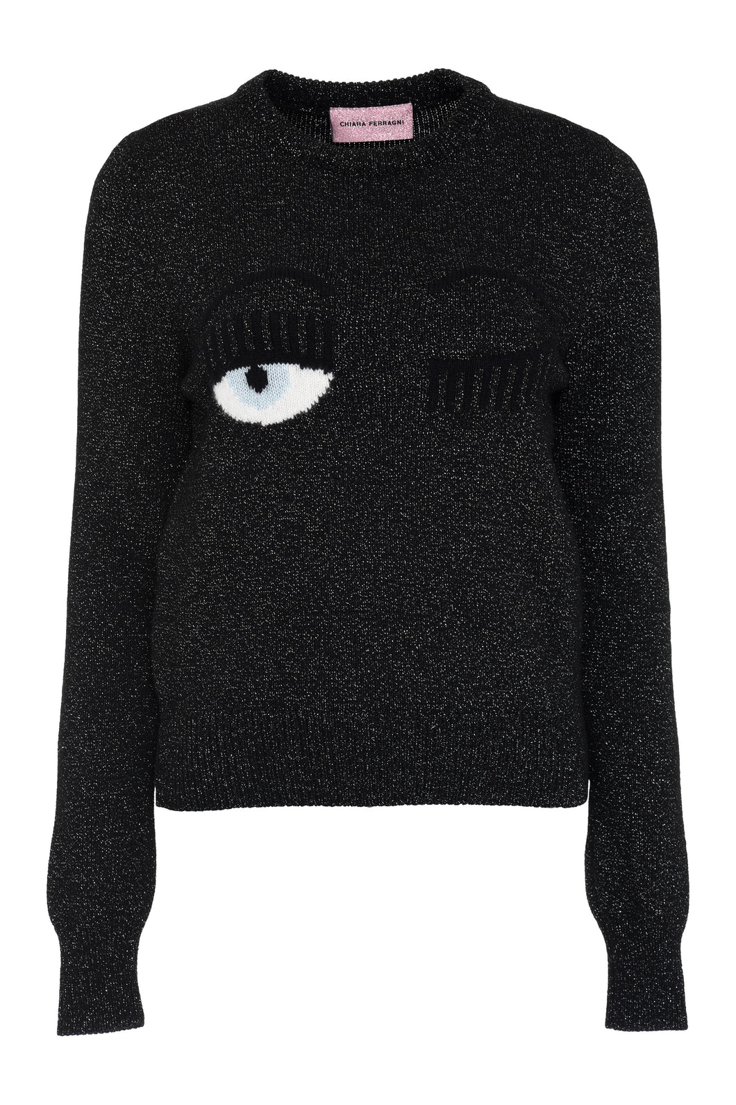 Flirting intarsia lurex sweater