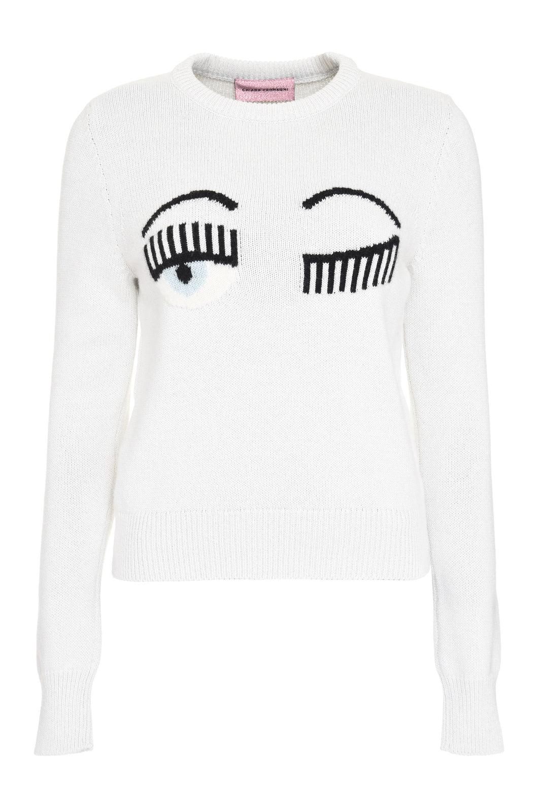 Flirting intarsia lurex sweater