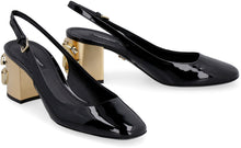 Load image into Gallery viewer, Patent leather slingback pumps
