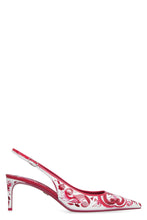 Load image into Gallery viewer, Leather slingback pumps
