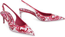 Load image into Gallery viewer, Leather slingback pumps
