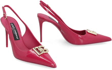 Load image into Gallery viewer, Leather slingback pumps
