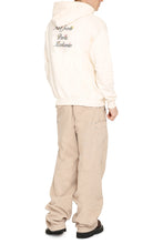Load image into Gallery viewer, Slogan à Fleurs cotton hoodie
