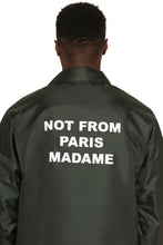 Load image into Gallery viewer, Slogan Techno fabric jacket
