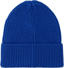 Load image into Gallery viewer, Ribbed knit wool beanie hat

