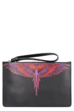 Load image into Gallery viewer, Printed leather flat pouch
