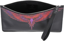 Load image into Gallery viewer, Printed leather flat pouch

