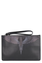 Load image into Gallery viewer, Printed leather flat pouch
