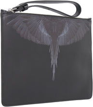 Load image into Gallery viewer, Printed leather flat pouch
