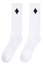 Load image into Gallery viewer, Cotton-blend mid-calf socks
