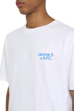 Load image into Gallery viewer, Steve cotton crew-neck T-shirt - A.P.C. X Gimme Five
