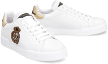 Load image into Gallery viewer, Portofino leather low-top sneakers
