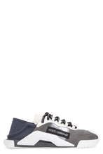 Load image into Gallery viewer, NS1 leather and fabric low-top sneakers
