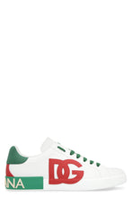 Load image into Gallery viewer, Portofino leather low-top sneakers

