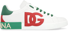 Load image into Gallery viewer, Portofino leather low-top sneakers
