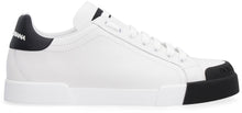 Load image into Gallery viewer, Portofino leather low-top sneakers
