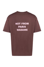 Load image into Gallery viewer, Slogan Cotton crew-neck T-shirt
