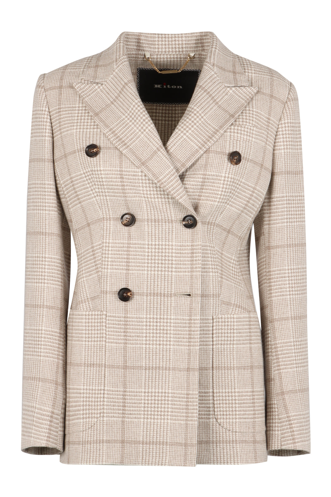 Double-breasted virgin wool jacket