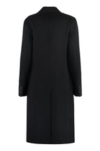 Load image into Gallery viewer, Double-breasted wool coat
