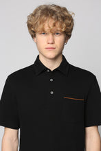 Load image into Gallery viewer, Short sleeve cotton pique polo shirt
