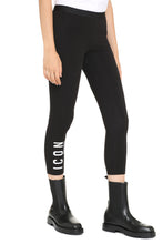 Load image into Gallery viewer, Logo print cotton leggings
