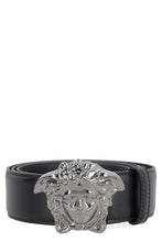 Load image into Gallery viewer, Medusa-buckle leather belt
