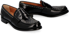 Load image into Gallery viewer, Pembrey studded leather loafers
