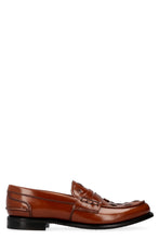 Load image into Gallery viewer, Pembrey Flower leather loafers
